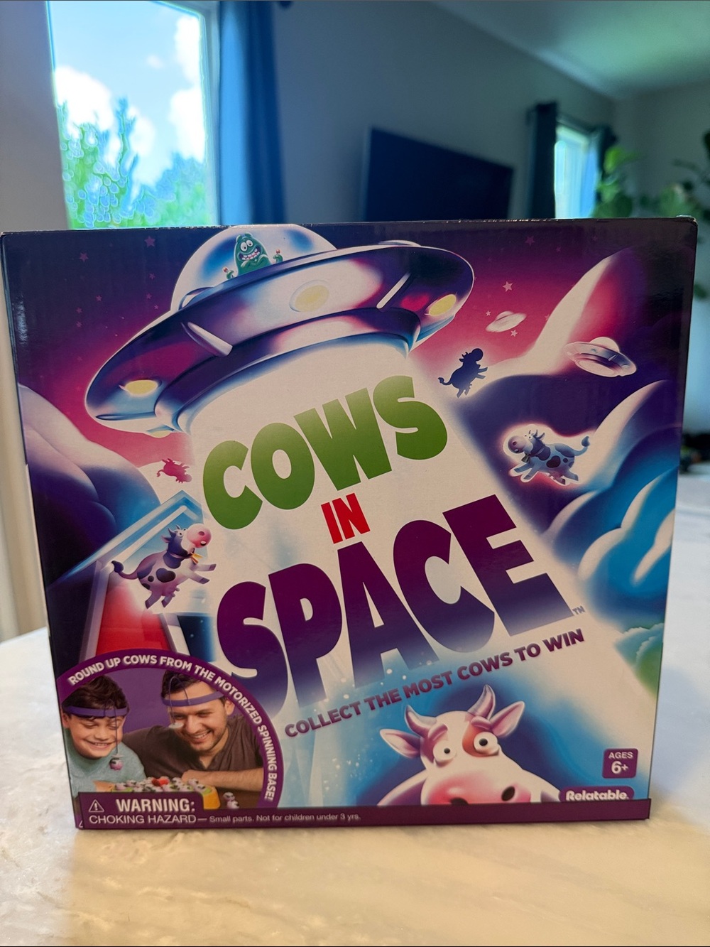 Cows in Space Kids Board Game